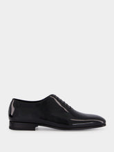 Ferragamo Black Patent Oxford Shoes
