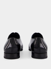 Ferragamo Black Patent Oxford Shoes
