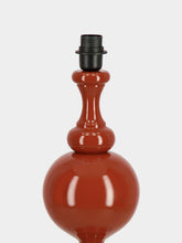 House of Capricorn Sado Brick Wood Lamp Base