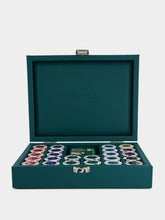 Hector Saxe Paris Avocado Leather Poker Set