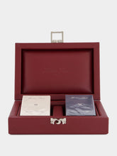 Hector Saxe Paris Bordeaux Leather Cards Set