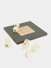 Hector Saxe Paris Khaki Clair Leather Tic Tac Toe