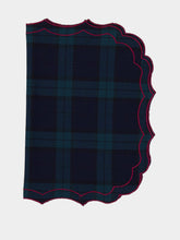 Borgo Delle Tovaglie Scottish Florence Placemat in Blue and Red