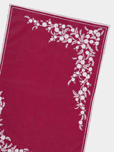 Borgo Delle Tovaglie Venaria Antistain Linen Placemat in My Heart and Ivory