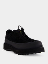 Stone Island Black Suede Lug Sole Trainers