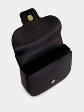 Ferragamo Black Double Gancini North-South Crossbody Bag