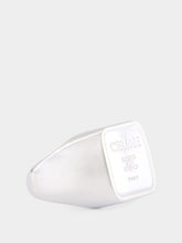 Celine RING SQUARE SIGNET BRASS