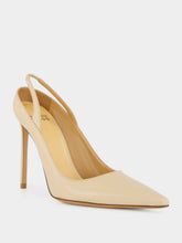 Francesco Russo Dust Open-Back Pump in Kid Leather