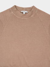 James Perse Coffee Brown Cropped Sweatshirt