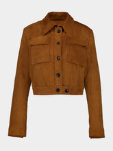 Stouls Coyote Leoncino Leather Safari Jacket