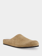 Common Projects Taupe Suede Clogs