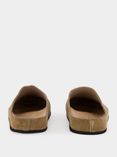 Common Projects Taupe Suede Clogs