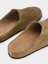 Common Projects Taupe Suede Clogs