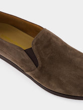 Common Projects Mud Brown Suede Slippers