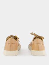 Common Projects Tan Achilles Slim Premium Leather Sneakers