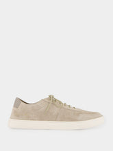Common Projects Warm Grey BBall Slim Deconstructed Suede Sneakers