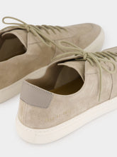 Common Projects Warm Grey BBall Slim Deconstructed Suede Sneakers