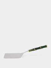 Neva Green Lasagna Server with Bamboo Handle