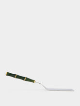 Neva Green Lasagna Server with Bamboo Handle