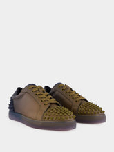 Christian Louboutin Bronzo and Night Blue Seavaste 2 Sneakers