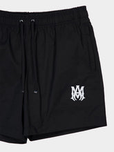 Amiri Black MA Core Logo Swim Shorts
