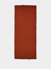Haomy Brick Orange Bed Roll Cuba in Linen