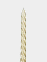 Cerabella Spiral Beige Candle