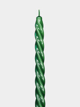 Cerabella Spiral Green Candle