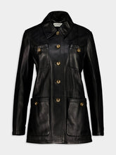 Altuzarra Black Lambskin Leni Coat