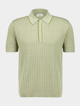 Piacenza 1733 Light Green Linen Polo Shirt