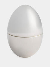 Leitão & Irmão Silver Small Smooth Silver Egg