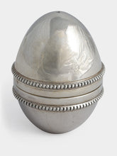 Leitão & Irmão Silver Egg Salt Cellar
