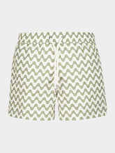 Frescobol Carioca Palm Green Rio Sport Copacabana Swim Shorts