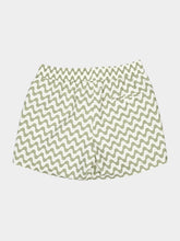 Frescobol Carioca Palm Green Rio Sport Copacabana Swim Shorts