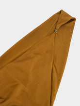 Versace Tobacco Brown Sleeveless Maxi Dress