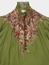 Zimmermann Ottie Swing Maxi in Khaki Floral