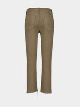 Mother High Waisted Rascal Ankle Step Fray Jeans