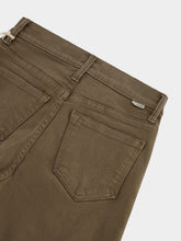 Mother High Waisted Rascal Ankle Step Fray Jeans