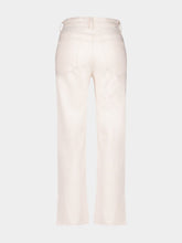 Mother The Rambler Zip Ankle Cotton Jeans