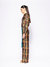 Paula Sonia Dreamframe Print Printed Silk Twill Pants