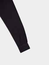 Frescobol Carioca Antonio Black Linen Shirt