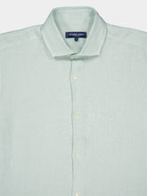 Frescobol Carioca Mineral Antonio Linen Shirt