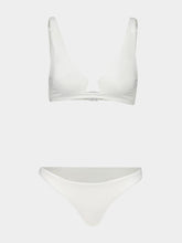 Zimmermann Ivory Coco Wire Front Bikini
