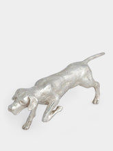 Leitão & Irmão Silver Pointer Dog Sculpture