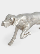 Leitão & Irmão Silver Pointer Dog Sculpture