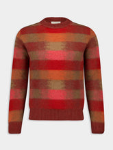 Piacenza 1733 Striped Virgin Wool Crewneck Sweater