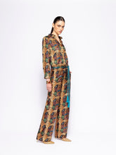 Sonia Dreamframe Print Printed Silk Twill Pants