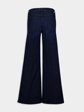 Mother The Twister Sneak Wide-Leg Mid-Rise Jeans