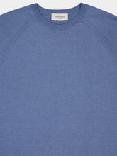 Piacenza 1733 Light Blue Short-Sleeve Cotton Jumper