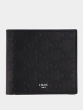 Celine Wallet Bi-Fold Triomphe Embossed Calf